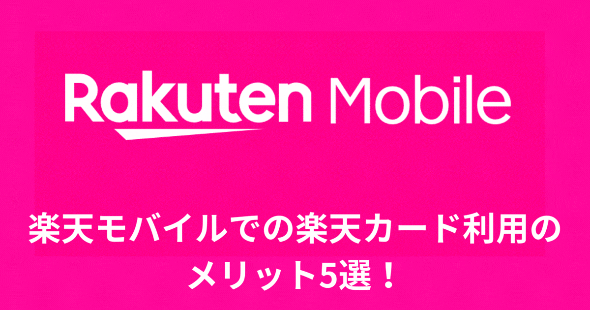 楽天カード利用