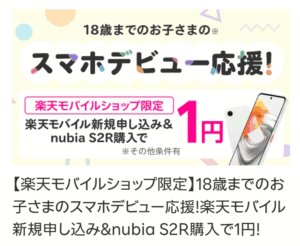 スマホデビュー応援